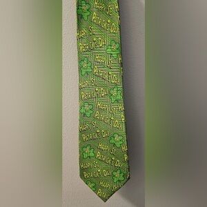Keith Daniels St. Patrick’s Day 100% Silk Tie Like New
